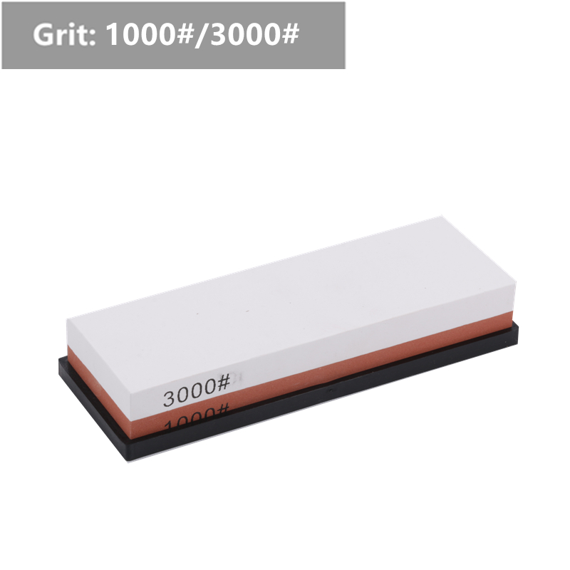 2-in-1 240 600 1000 3000 Streugut Messer Spitzer Schleifstein Schärfen Steine Schleifen Stein System Wasser Stein honen Küche Werkzeug: 1000 und 3000