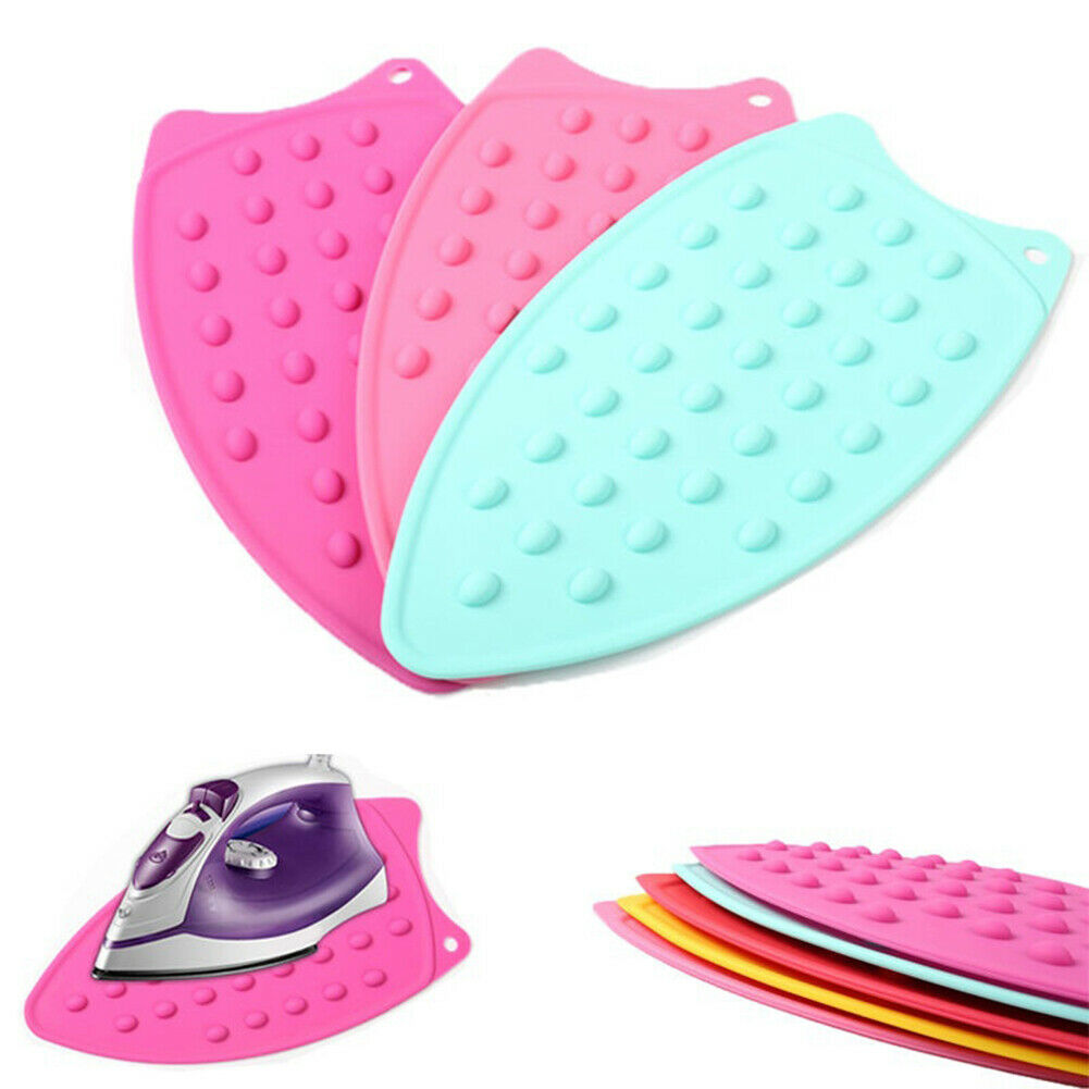 Silicone Iron Protection Rest Pad Mat Rest Ironing Pad Insulation Boards Safe Surface Iron Stand Mat