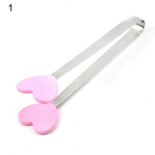 Food Clip Portable Cute Stainless Steel Mini Hand-Shaped Ice Cube Sugar Tong Kitchen Supplies Cake Shop Bread Clamp Gadget Clips: 1