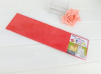 100 Stk/partij Hoogwaardige Hond Grooming Accessoires Hond Haar Papieren Zakken Voor Teddy Maltese Dierbenodigdheden: Rood