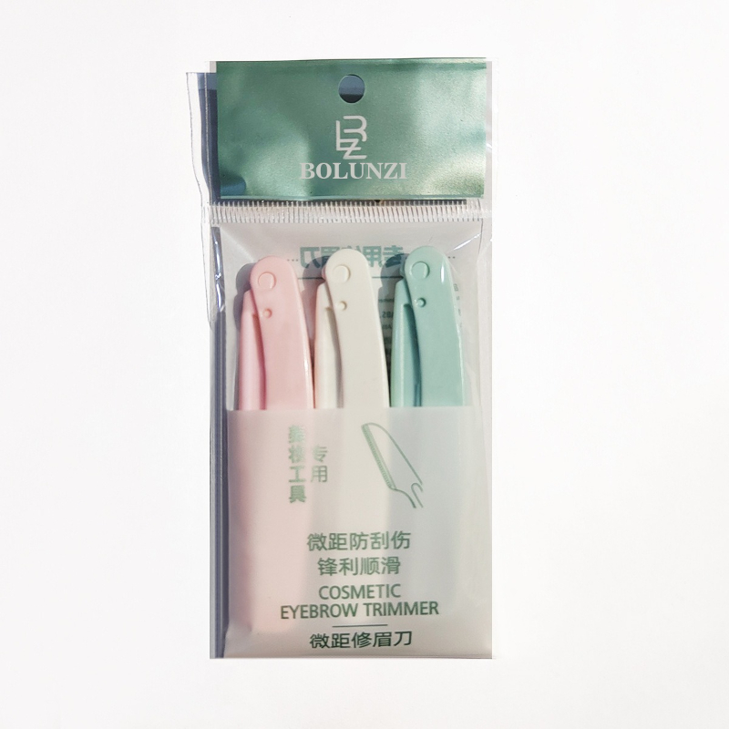Rasoir pour le visage pour femmes, rasoir anti-rayures, épilateur de poche, outils de maquillage pour la forme des sourcils, 1/3 pièces