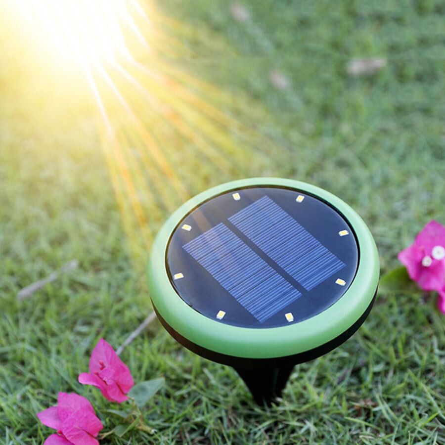 Thridar 8 led-aurinkokäyttöistä ulkovalaisinta, useita värejä vaihtava, vedenpitävät nurmikon aurinkolamput, terassipolku, pihavalot, terassivalot