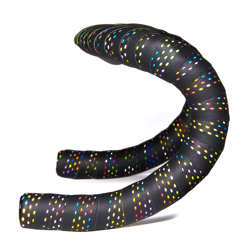Liteskin Handlebar Tape Road Bike Grip Cycling Accessories Fixie Gear Strap PU EVA Wrap Perforated: LSBT-APRIL