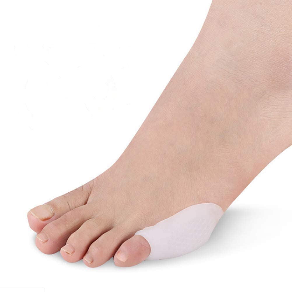 Pain Relief Toe Protectors for Small Toes, Toe Caps, Little Toe Sleeves Small Toe Tailors Bunion Relief Pack