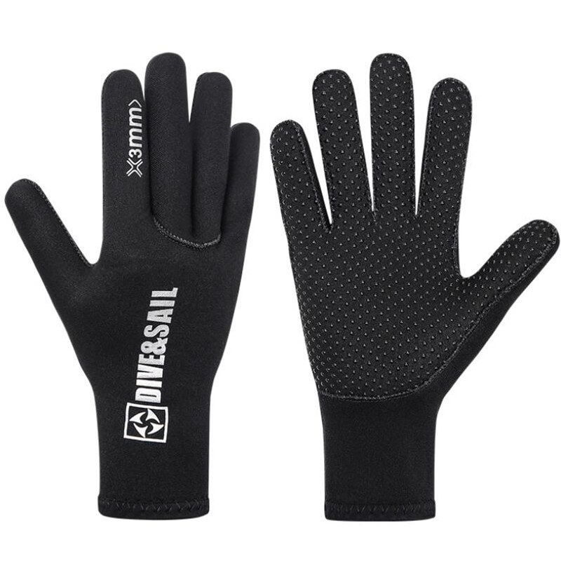 Guantes de buceo de 5mm, 3mm y 2mm, aletas de neopreno para natación, equipo de Surf, Kitesurf, pesca subacuática, Windsurf, guantes de buceo, pesca