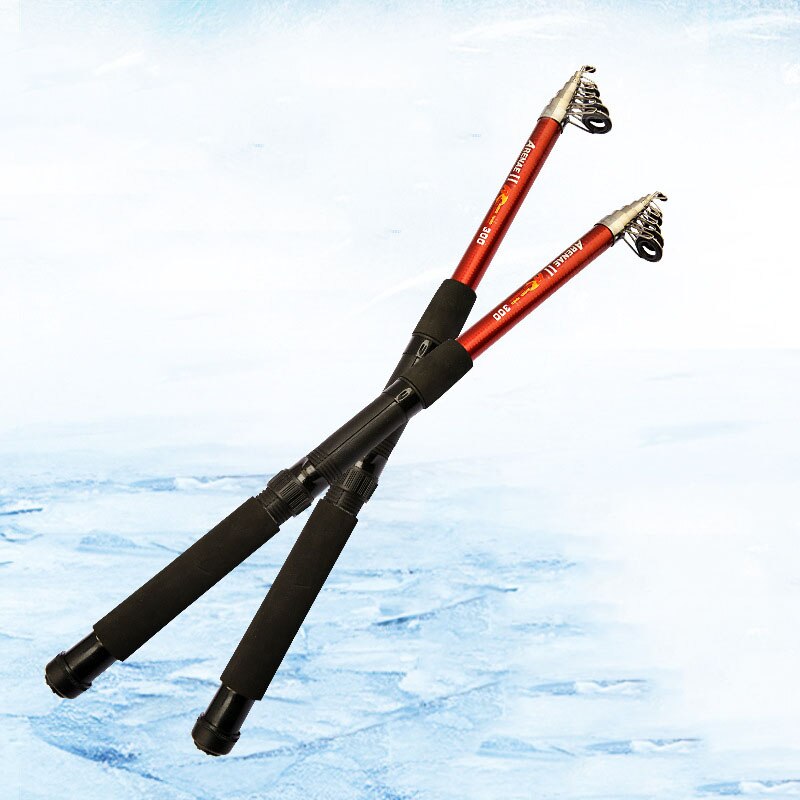 1.5M/1.8M Draagbare Telescopische Hengel Karper Hengel Feeder Hard Frp Carbon Fiber Telescopische Hengel vissen Pole