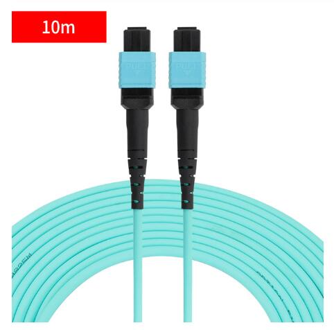 12 Cores OM3 MPO Fiber Patch Cable UPC 1/2/3/5/10m Jumper Female to Female Patch Cord multimode Trunk Cable Fiber Optic Cable