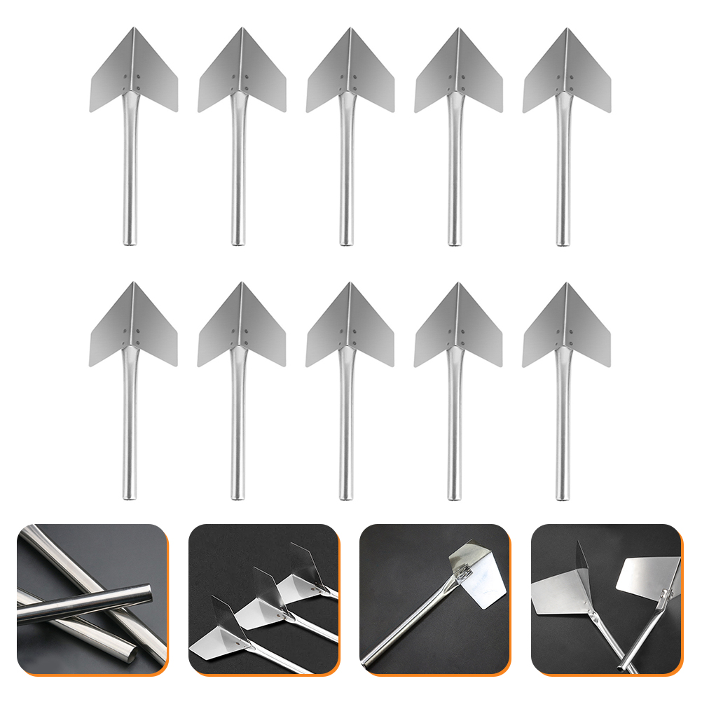 10pcs Sheetrock Corner Trowel Drywall Corner Tool Concrete Puttying Trowel