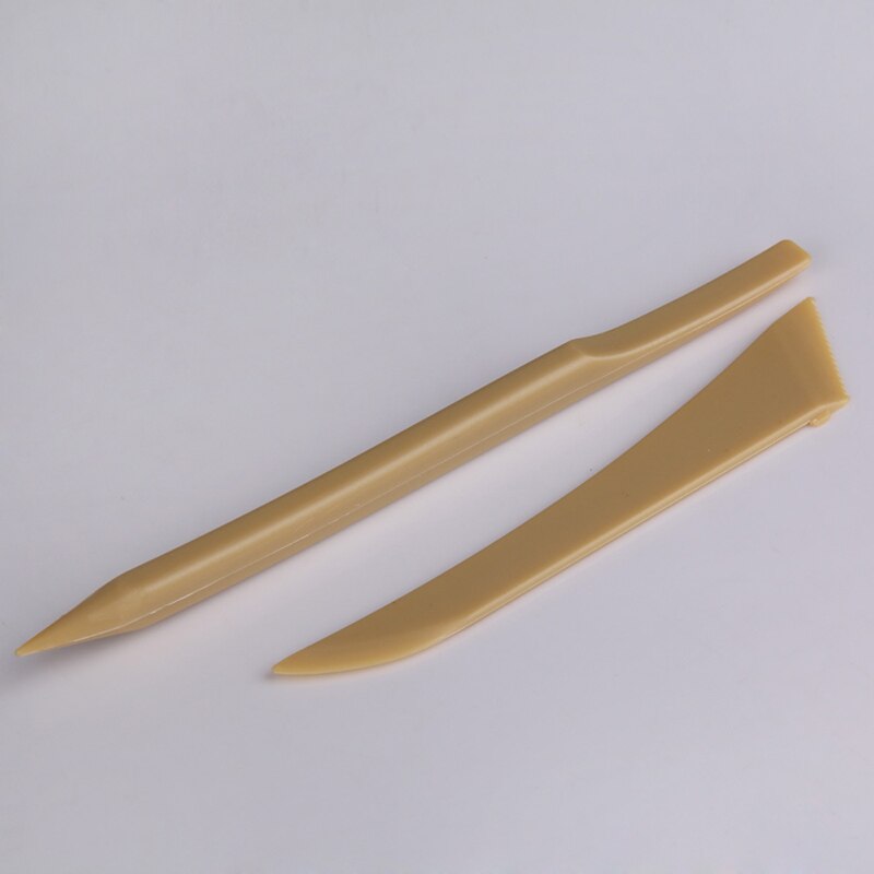 Plastic and Steel Pottery Clay Sculpture Tools with Irregular Edges Clay Sculpture Tool 10set