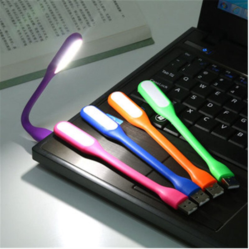 mini USB LED book light summer flexible foldable USB LED light mobile power computer notebook