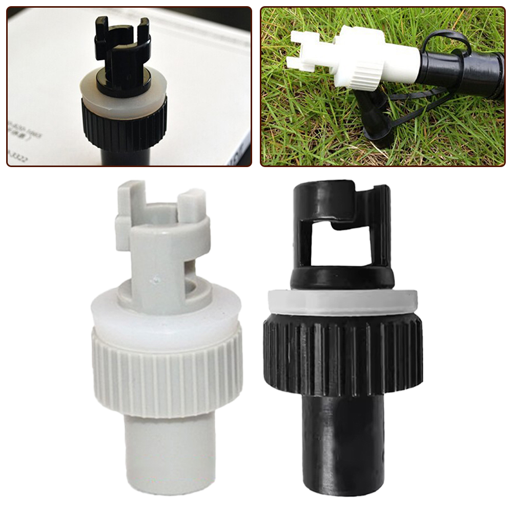 Adapter Schlauchboot Inflation und Deflation Ventil Luft Fußpumpe Schlauch AirValve Adapter Schlauchboot Paket Inhalt Pumpe