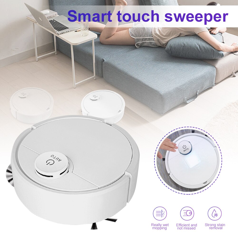 Smart Robot Vacuum Cleaner household vacuum cleaner USB Auto Cleaning Robot Dry Wet Sweeper Robots 3000Pa Strong Suction