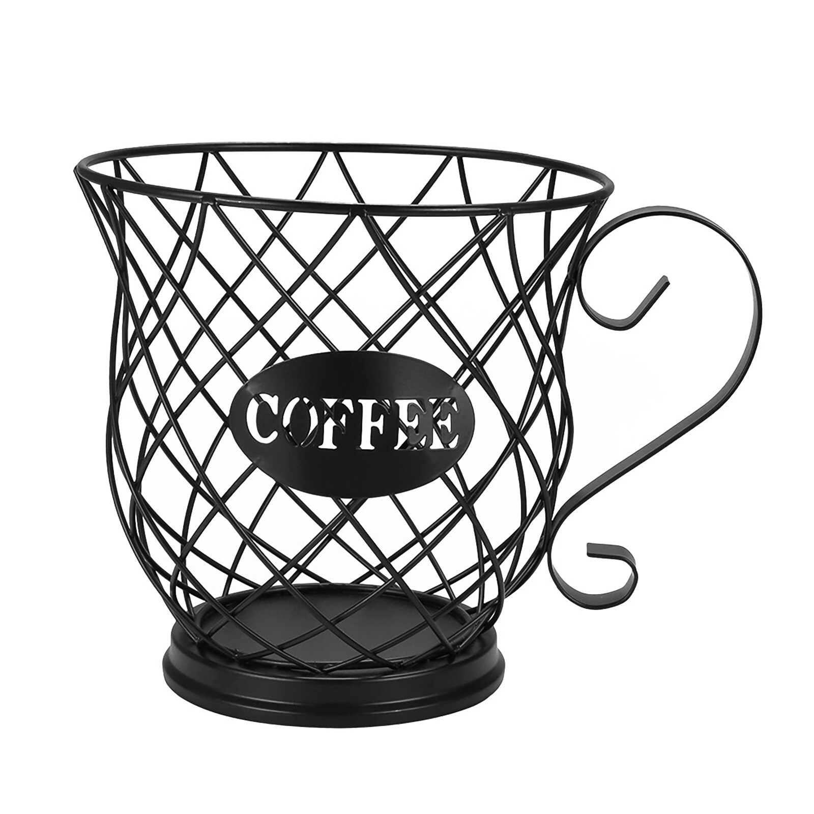 Panier de rangement en fer à café, pour Capsules de Nespresso, dosettes de Gusto Dolce, bureau, café, organisateur de cuisine, Rack de rangement