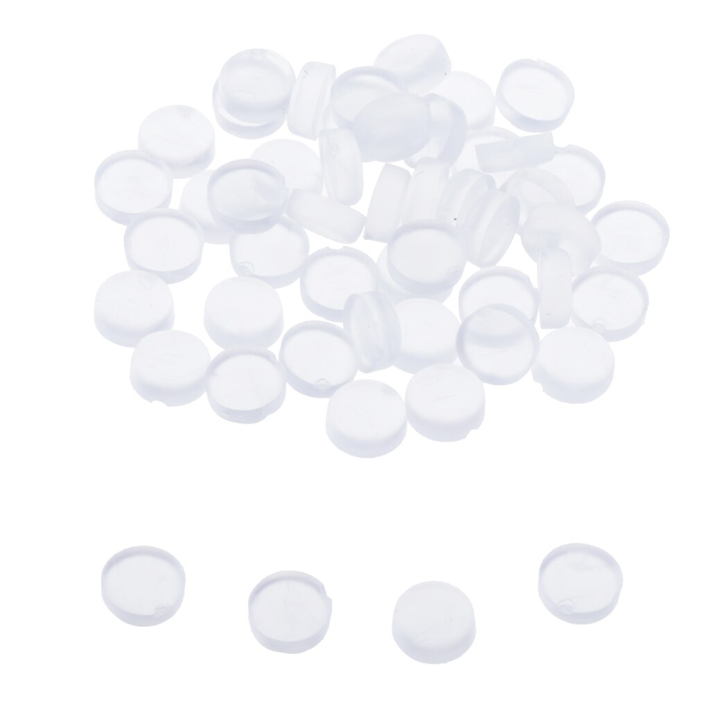 50x trombón trompeta reparar partes de agua clave válvula de escupir corcho almohadillas para herramientas 9x4mm