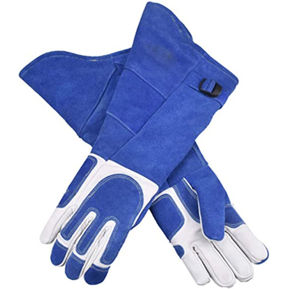 Hondenbeet Lederen Handschoenen Anti-Bite Hand Beschermende Handschoen Verlengen Dikker Huisdier Handschoenen Voor Training Honden Slangen Beschermende Handschoenen