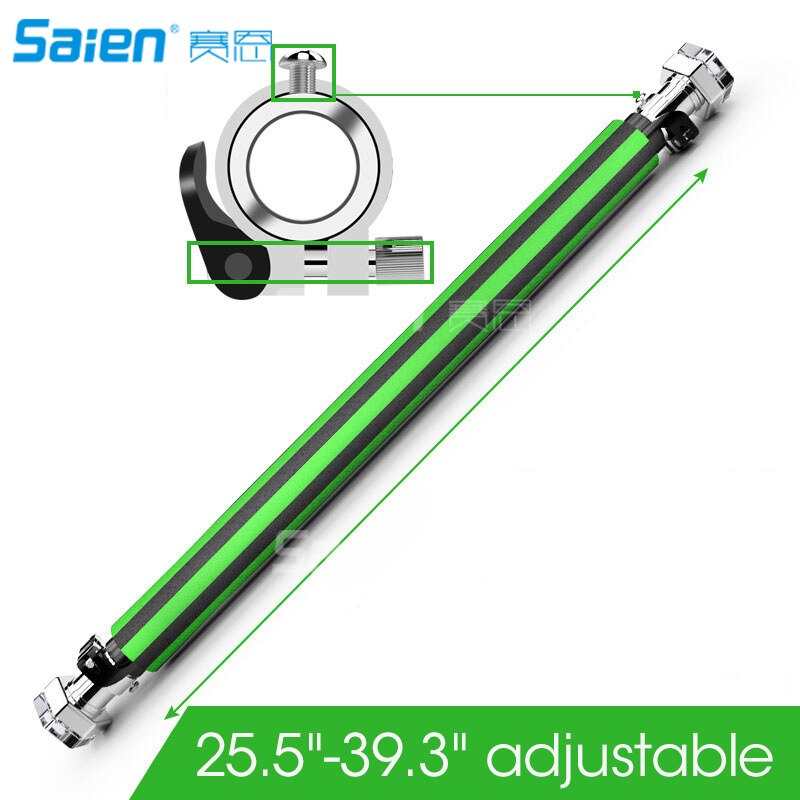 Pull-Up Bar,Doorway Portable Fitness Pull-Up Bar Chin Up Bar Grips,Heavy Duty Easy Gym Lite,Comfort Grips of Hexagon Shape: Green