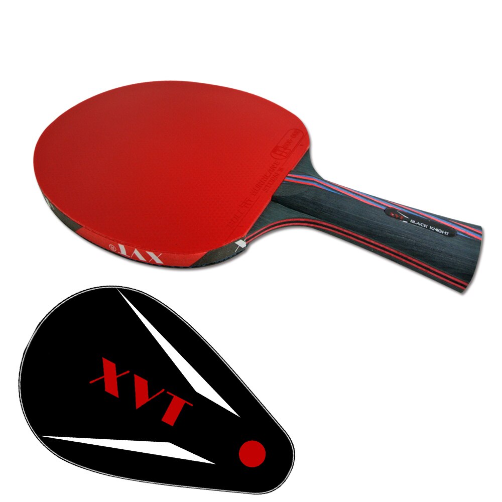 XVT – raquette de tennis de table 40 + NANO carbone ITTF KOKUTAKU 868, en caoutchouc, assemblage à la main, palette de ping-pong, envoyer une housse