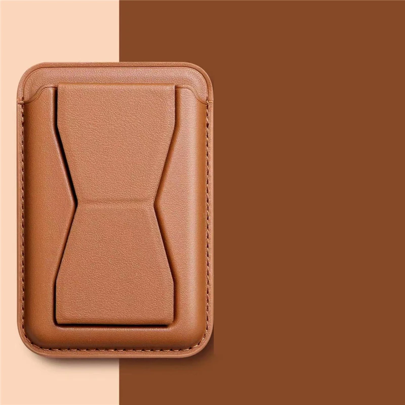 Magnetic Folding Wallet Card Holder Leather Macsafe Case for Magsafe IPhone 15 14 13 16 11 Pro Max 12 Plus Mac Safe Stand Cover: Beige
