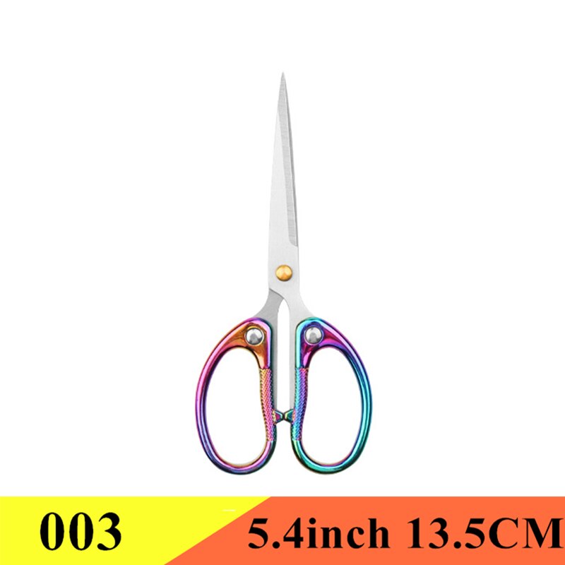 Vintage Scissors Fabric Cutter Tailor&#39;s Scissors Tailor Needlework Sewing Embroidery Office Scissors Stationery DIY Tools Shears: 003 Multicolor 5.4in