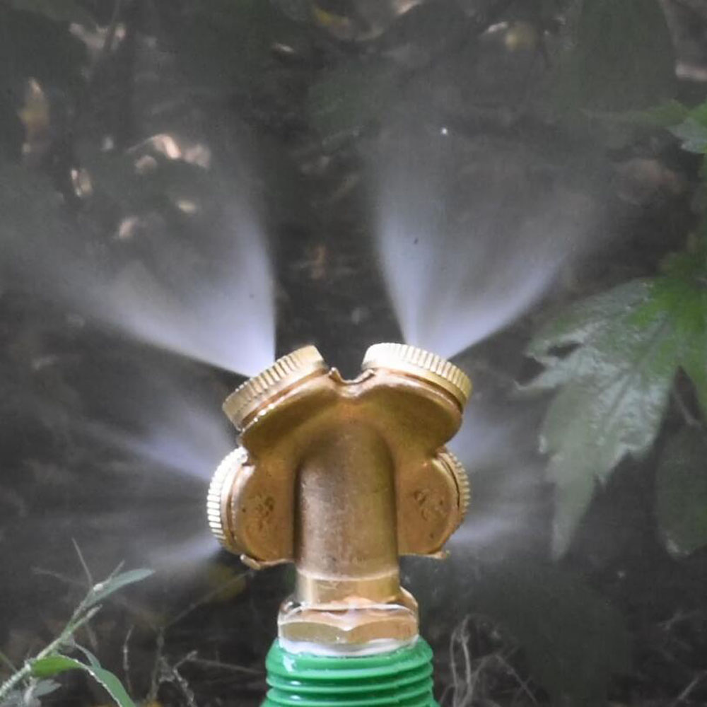 Bauernhof Garten Kupfer Sprühdüse 1/2/3/4 Düsenkopf Landwirtschaft Gewächshaus Pestizid Nebel Sprühsprinkler 1/4 1/2" Gewinde