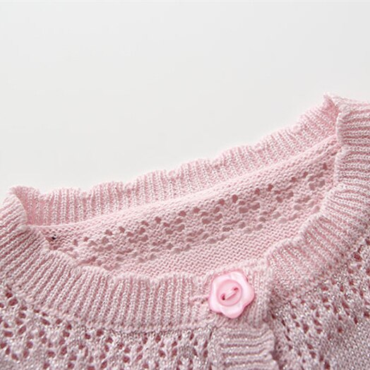 Meisjes Vest Trui Jas 100 Katoen Meisjes Bovenkleding Voor 1 2 4 6 8 Jaar Oude Kinderen Kleren RKC195082