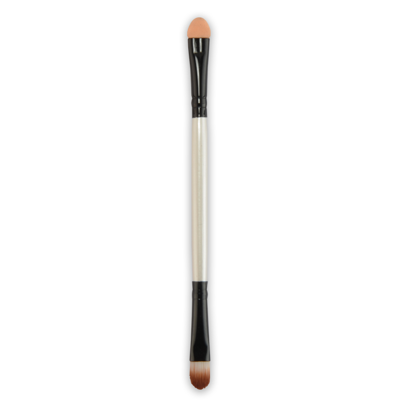 Brosse de maquillage en éponge à double tête, 1 pièce, pour fard à paupières, offre spéciale: vert clair