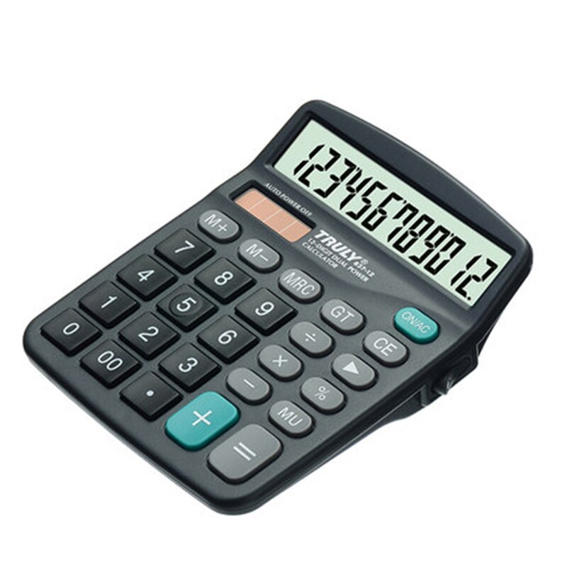 TRULY authentic 837-12 electronic calculator big screen big button classic computer