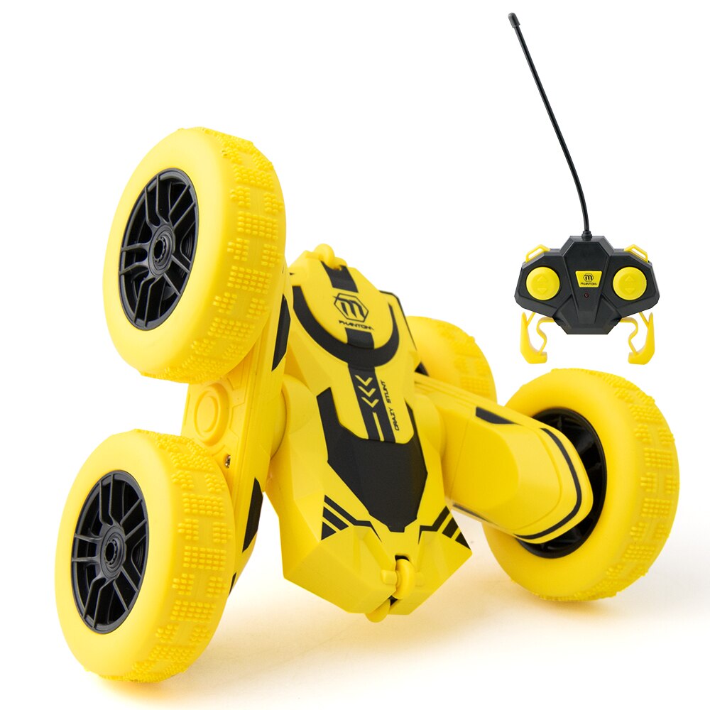 2.4GHz RC Stunt Car Tumbling Crawler Vehicle 360 Degree Flips Double Sided Rotating Tumbling with Battery remote control car: Default Title