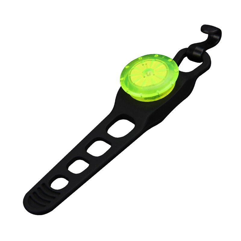 Bicycle Lights accessories Mountain bike night riding riding mini warning light scooter equipment Bicycle taillight LED Lights: green