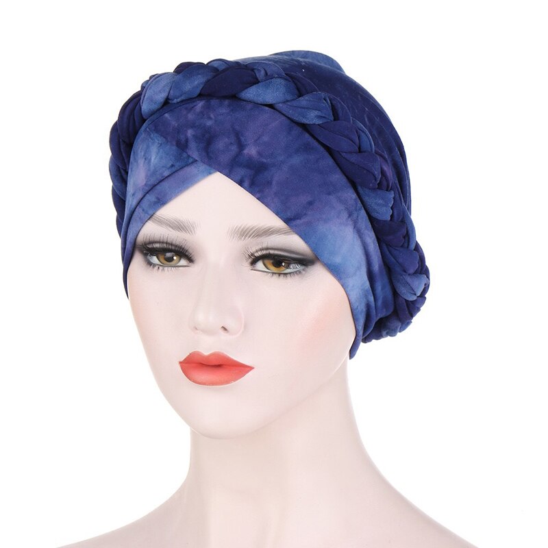 Chapeau pour femmes, couvre-chef arabe, couvre-chef islamique, Turban, Hijab musulman, bonnet tressé de couleur intérieure, Hijab