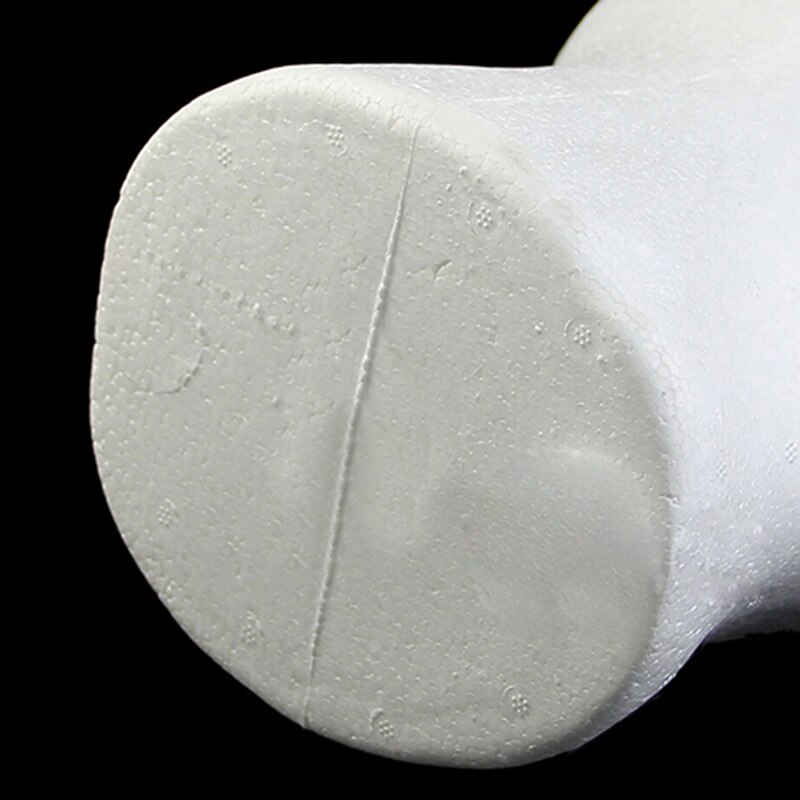 Vergoeding mannelijke mannequin piepschuim hoofdmodel pruik cosmetica bril hoed displaystandaard