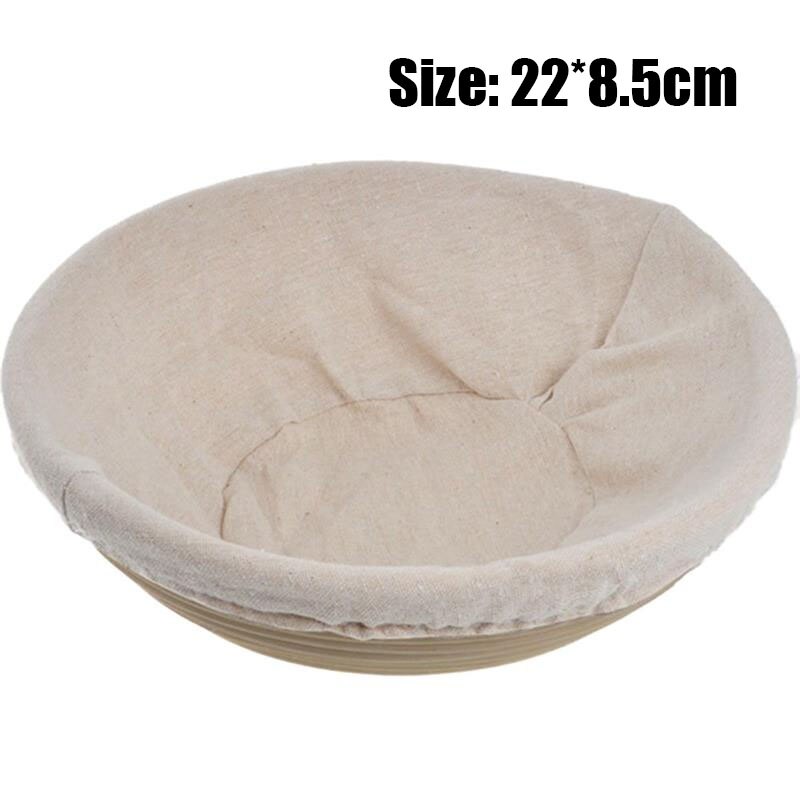 Banneton Bread Pan Bakery Proofing Bread Proofing Basket For Dough Bakery Tools Box Oval Laundry Basket: 22X8.5cm