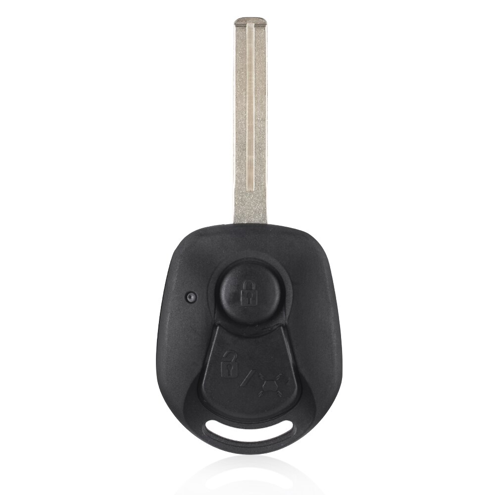 Keyyou for ssangyong actyon kyron rexton ersättning nyckelfodral skalfob 2 olika oklippt slitstarkt material: Modell 2