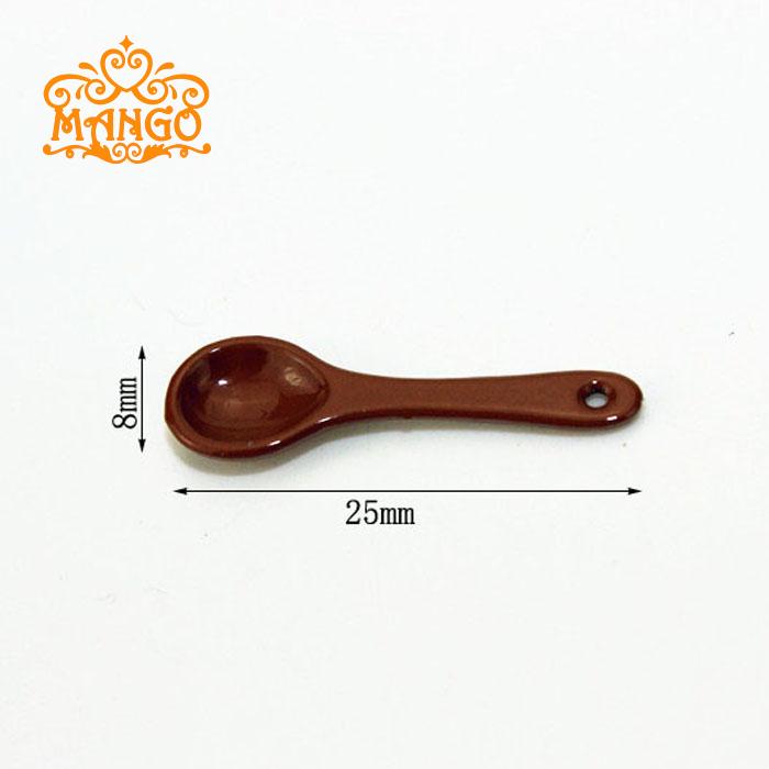 1/12 Dollhouse Miniature Furniture Kitchen accessories Metal spatula rice ladle 2pcs