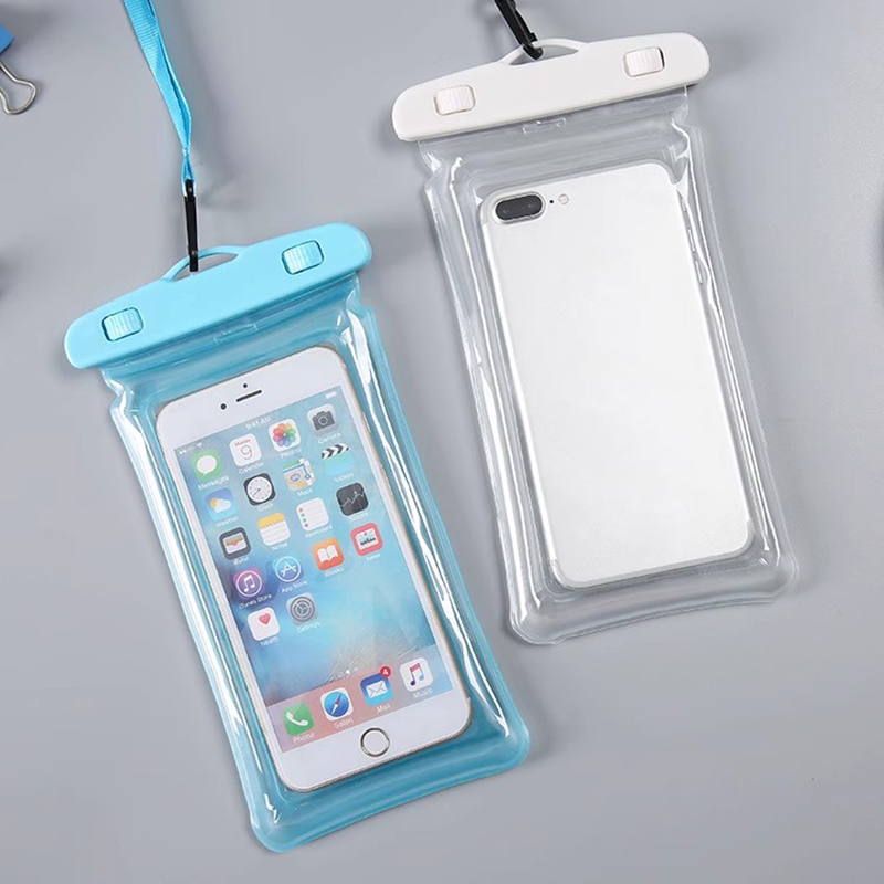 Waterproof Phone Bags Case Touch Screen Mobile Phone Cover with Lanyard Universal SmartPhone Cover Outdoor Swimming Diving 방수팩