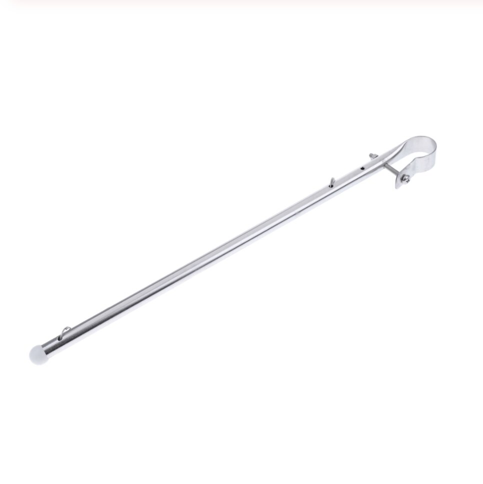 Mât De Drapeau Rail Marin En Inox 316 Réglable 390 Mm - Anti-Emmêlement Pour Yachts, Voiliers, Bateaux