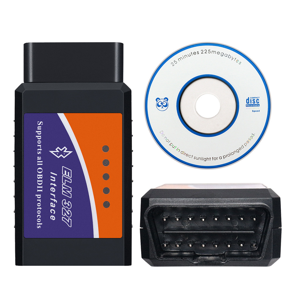 Diagnostische Hulpmiddelen Voor Apple Android Windows V2.1 Elm327 Obd2 Bluetooth Auto Detector Diagnostisch Hulpmiddel Automatische Fout Scanning Tool
