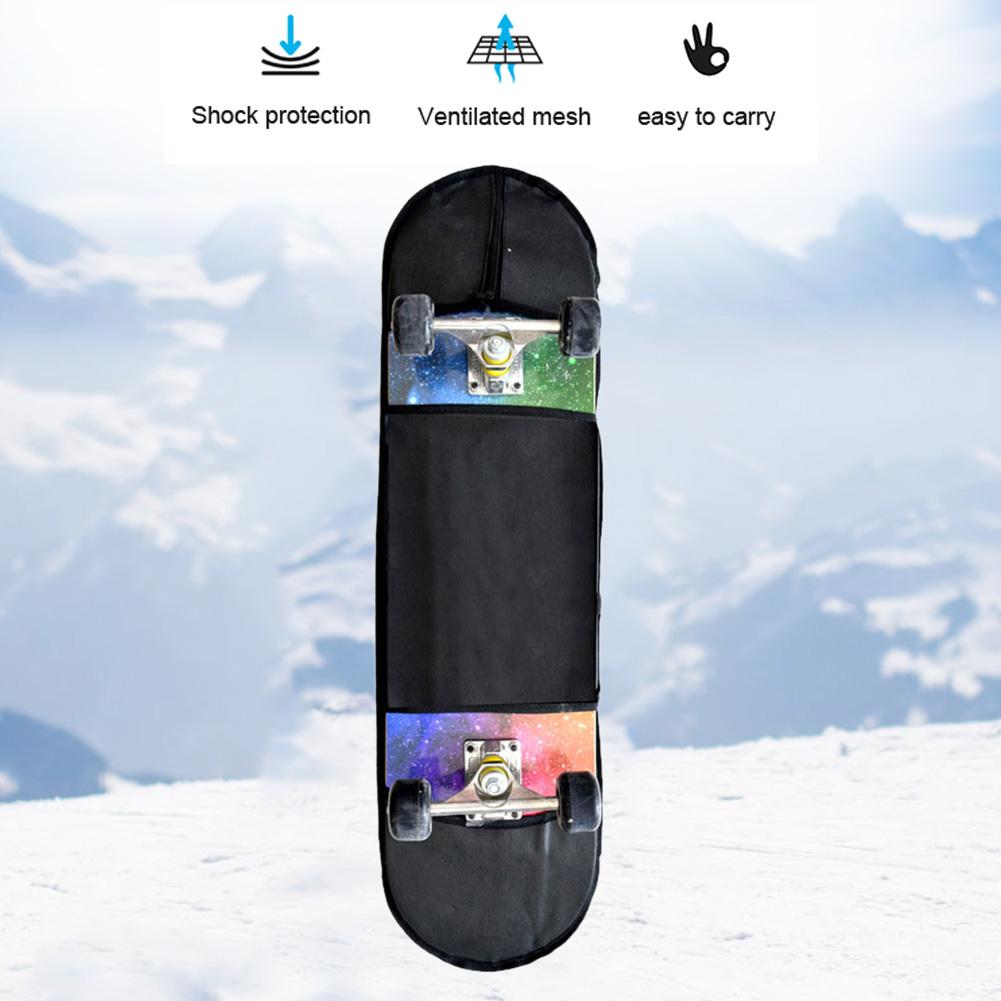 Funda para Skateboard portátil, mochila de transporte, larga duración, 82x22cm