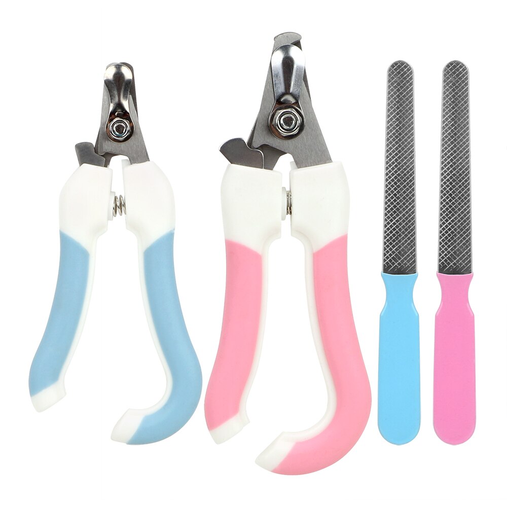 Cutter Nail File Pet Toe Care Pet nail clipper Portable Scissors Trim Nails