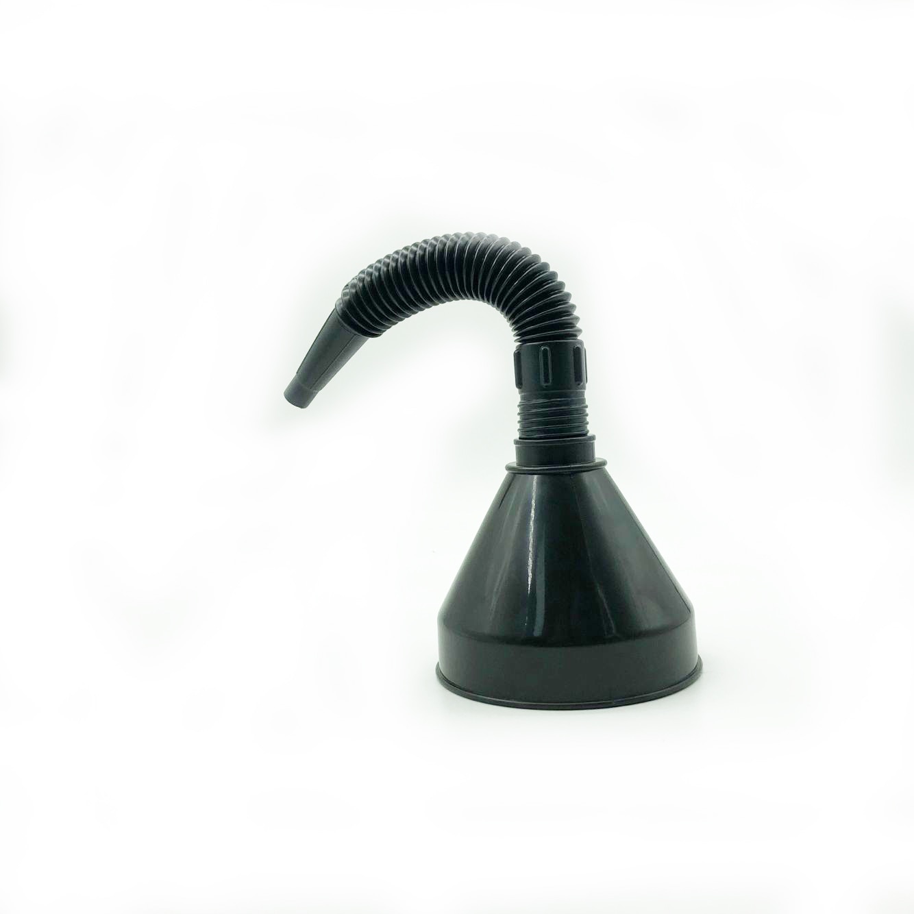 2 in 1 Plastic Funnel Spout Car Motorcycle Oil Water Fuel Gasoline Diesel Filling Funnel with Soft Pipe for Truck Vehicle