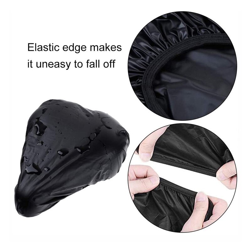 Waterdichte regenhoes voor fietszadel, water- en stofbestendig, beschermhoes voor mountainbikezadel, zonwerende hoes