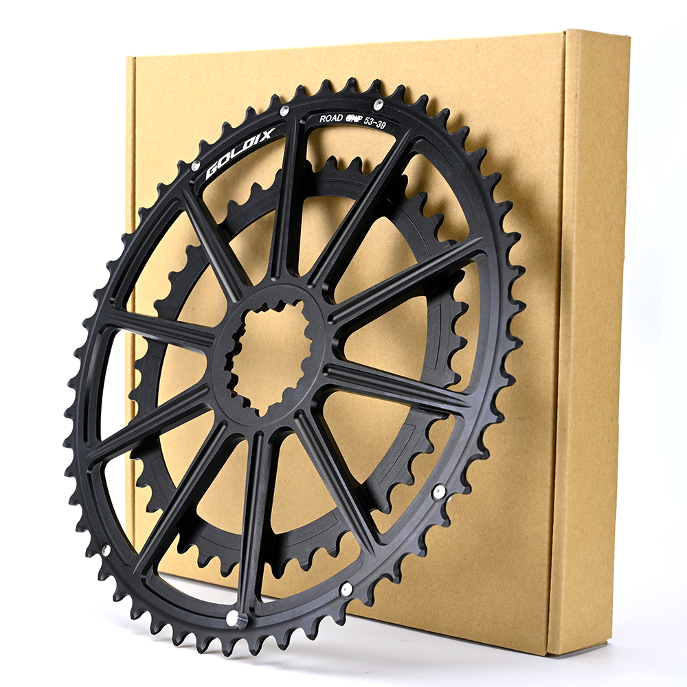 GOLDIX 53-39T 52-36T 50-34T 48-32T 46-30T specificatie racefiets crankstel kettingblad geschikt voor SHIMANO en SRAM 10 11S 12S