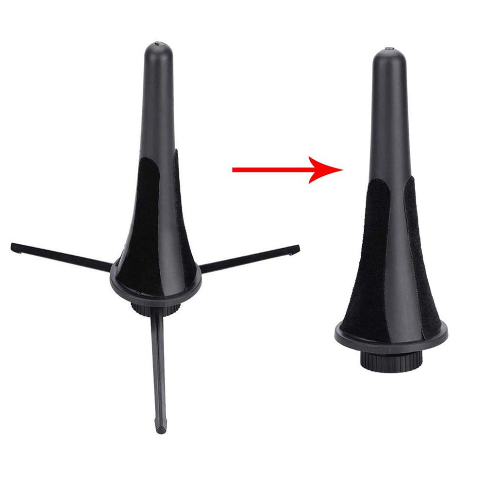 Trípode plegable para clarinete, soporte portátil para instrumento de viento, accesorios y piezas de soporte para saxofón
