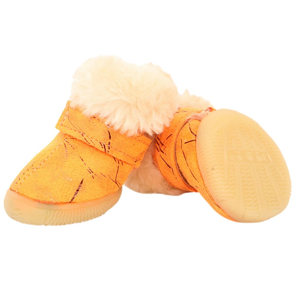Ciepłe zwierzęta placki kot zimowe buty dla psów antypoślizgowe placki śnieg buty chihuahua Shih Tzu buty Zapatos Perro obuwie dla małych psów