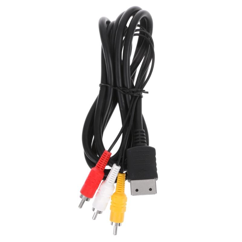 1.8M/6FT Rca Audio Video Av Stereo Composite Adapter Kabel Voor Sega Dreamcast