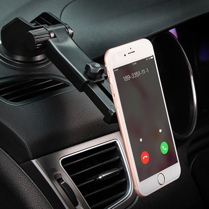 Auto Universele Verstelbare Mobiele Telefoon Houder GPS Magnetische Dash Voorruit Auto Interieur Stands Beugels