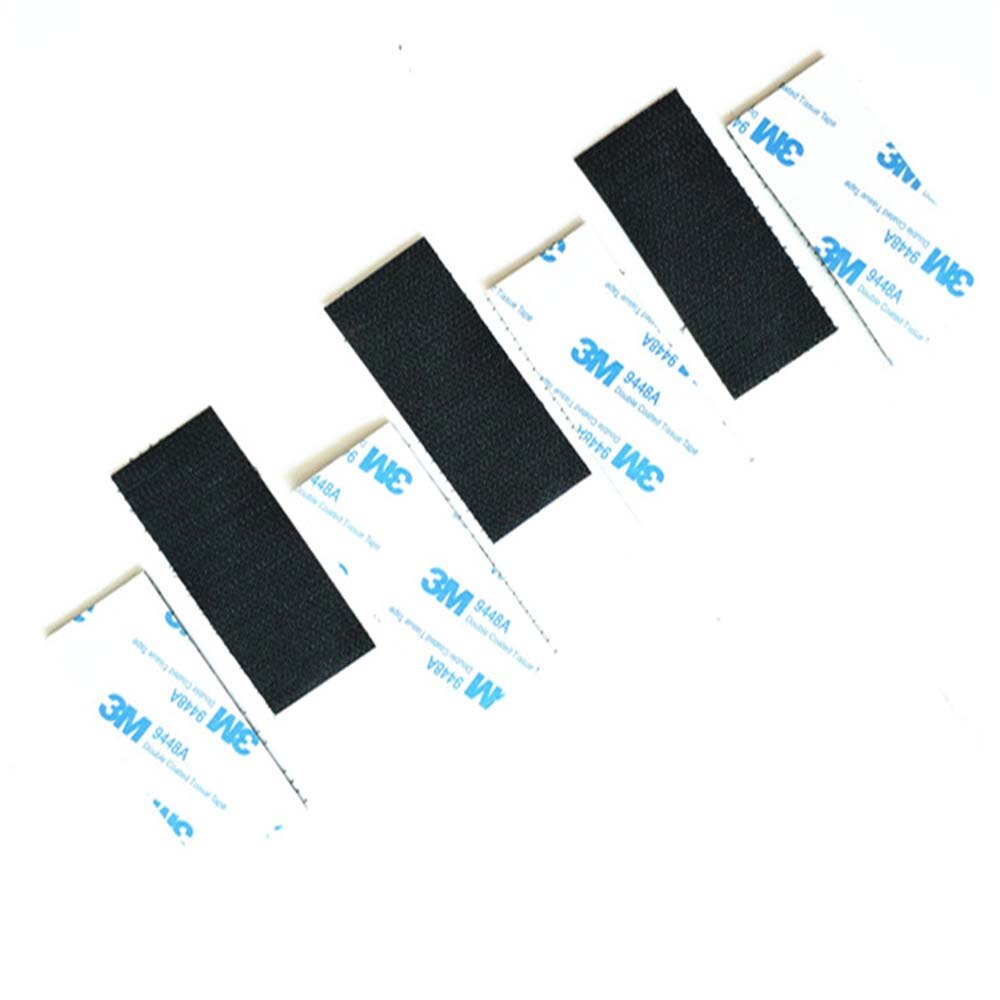 10 Paires/lot Auto-adhésif De Crochet et Boucle en nylon Avec Bande autocollant velcro adhésif boucle avec La Colle 3M BRICOLAGE accessoires