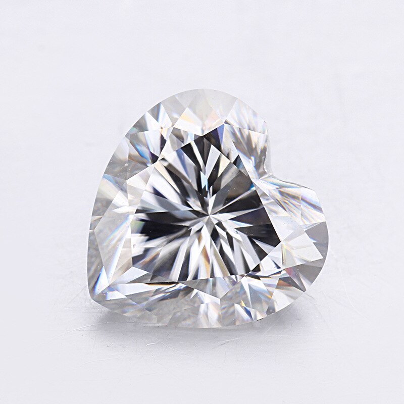 Hart Vorm Moissanite Losse Edelstenen Wit D Kleur Vvs Duidelijkheid Diamanten Sieraden Diy Materiaal Harten En Pijl Snijden