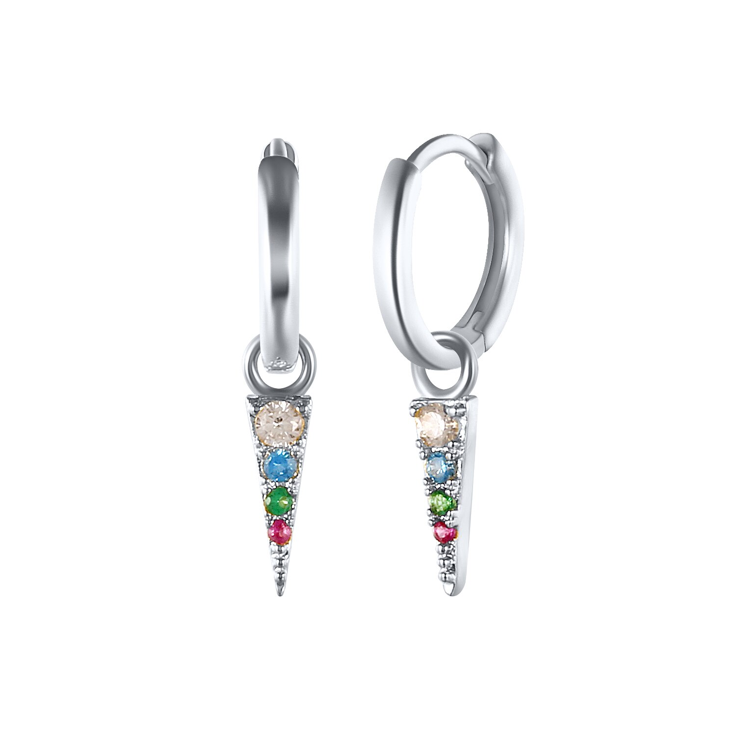 Pendientes de plata de ley 925 para mujer, aretes pequeños de punta de Aro para chica gótica, aretes de hueso del oído, Piercing para cartílago para hombre Z5: 13