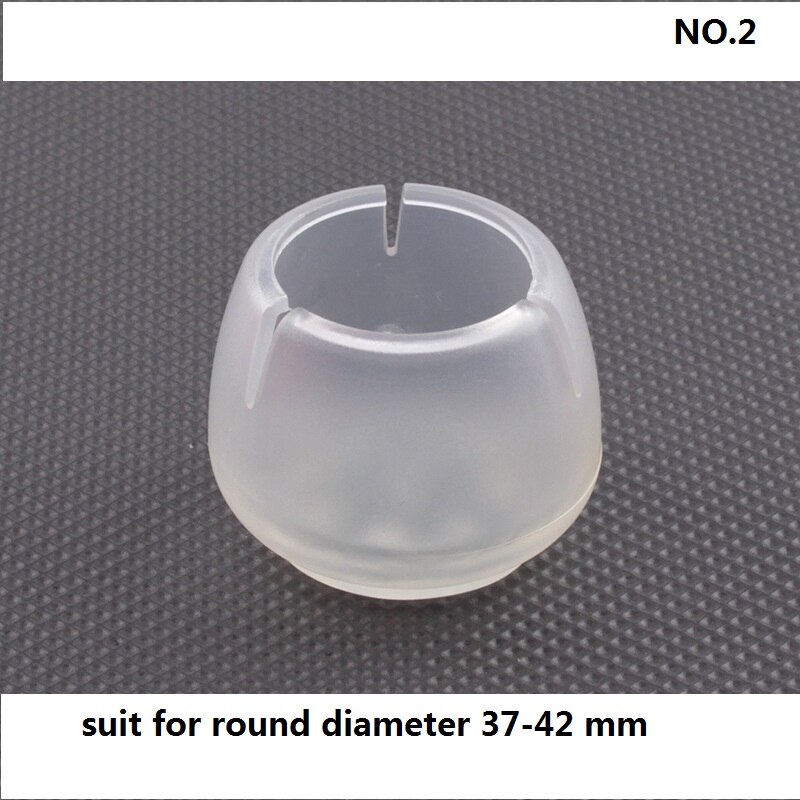 Non-slip Table Chair Foot Cover Foot Pad Furniture Leg Floor Protection Pad Wear-resisting Stool Chair Table Legs Protector: B  16pcs covers